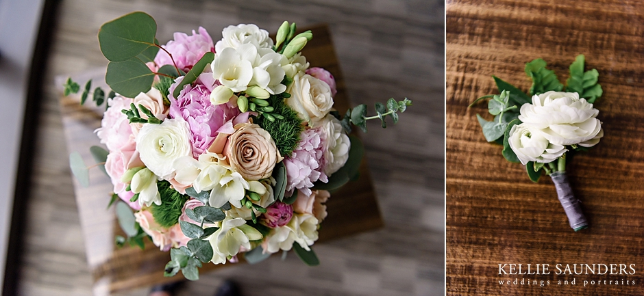 Jen House Designs, Wedding bouquet peonies